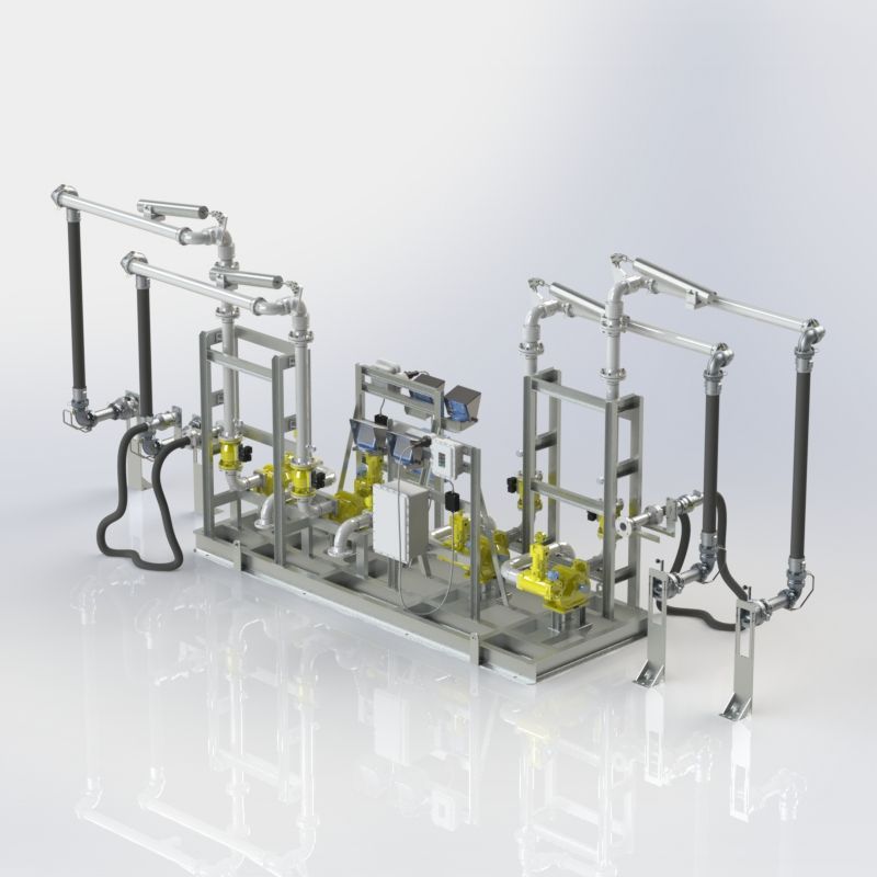 Silea - Metering skid