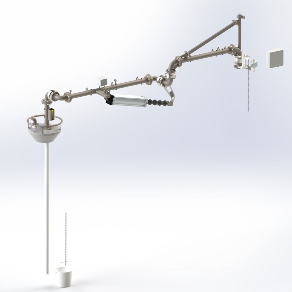 THE NEW 1201T TOP-LOADING ARM LINED WITH PTFE