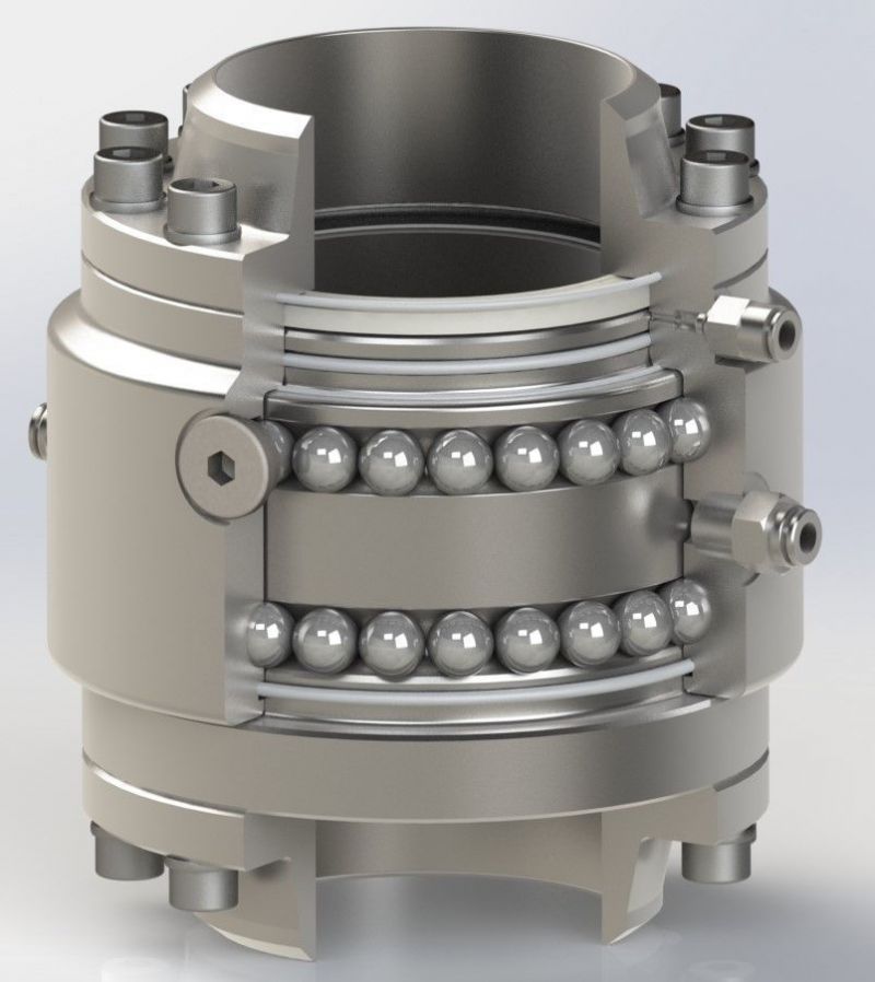 C879 Series - Cryogenic swivel 