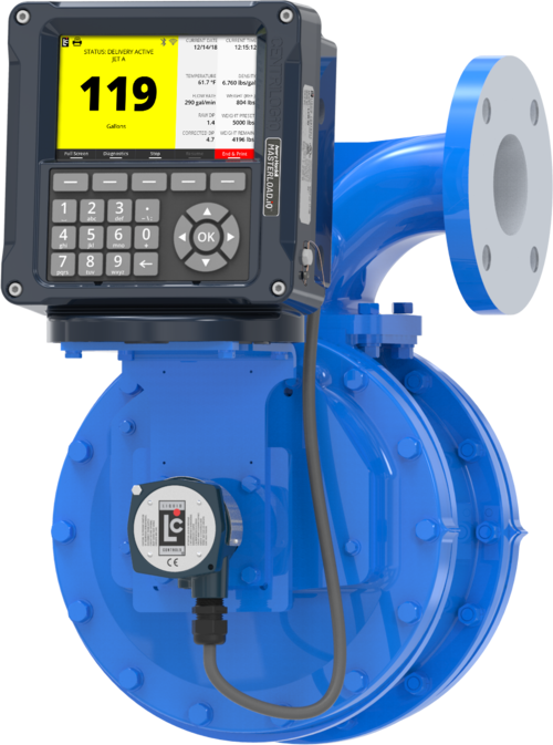 MASTERLOAD.iQ™ shown with Avery-Hardoll BM 950 meter and LC Pulse Output Device (POD). - cross section